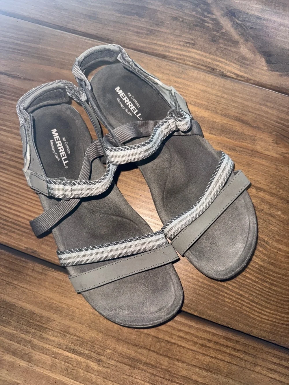 Merrell Brindle Performance Footwear Memory Foam Sandals US 9